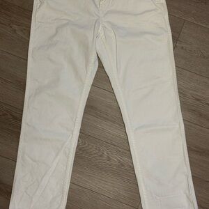 True Religion Men's Jordan White Chinos Button fly Sz.29 Unisex Bolo
